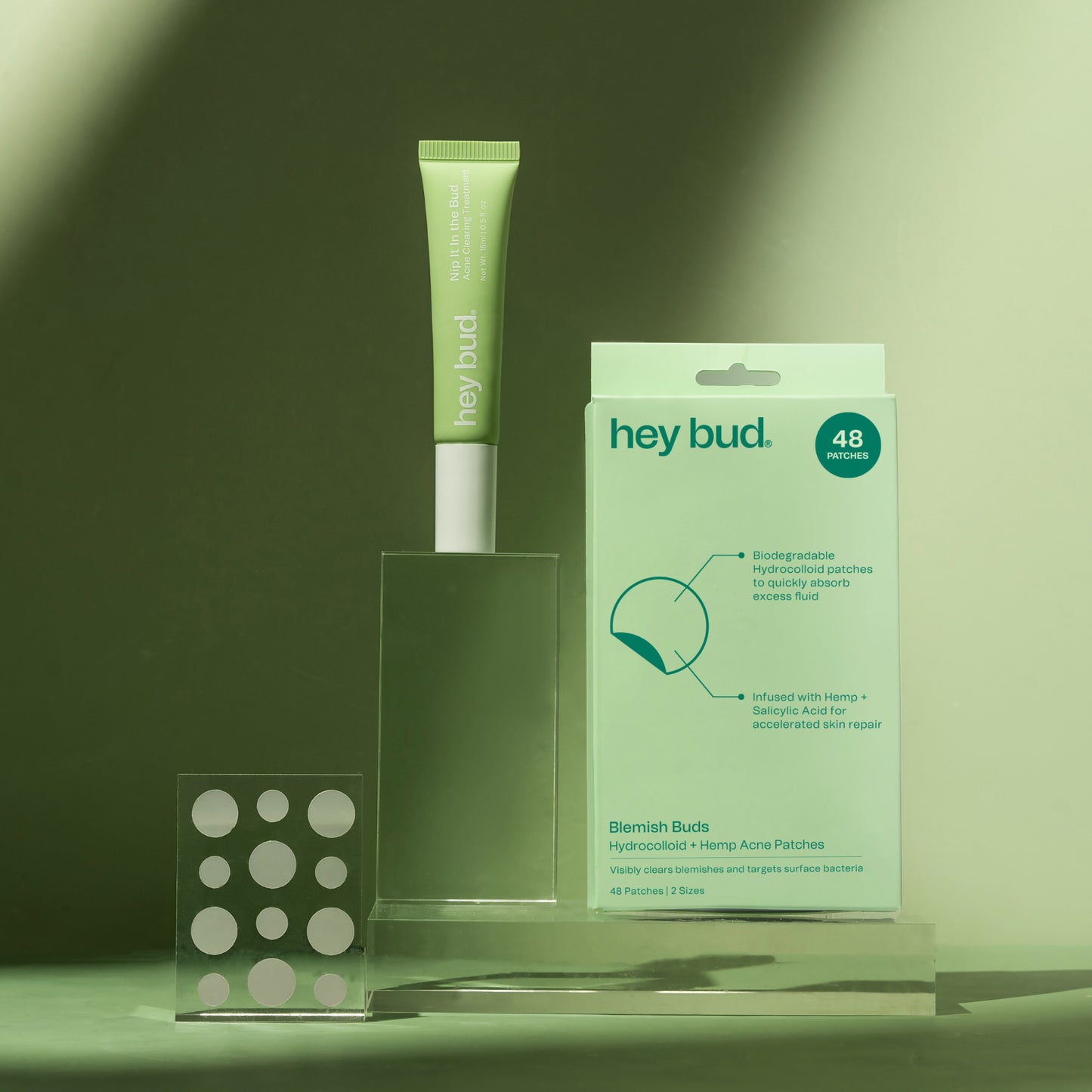 Hydrocolloid + Hemp Pimple Patches