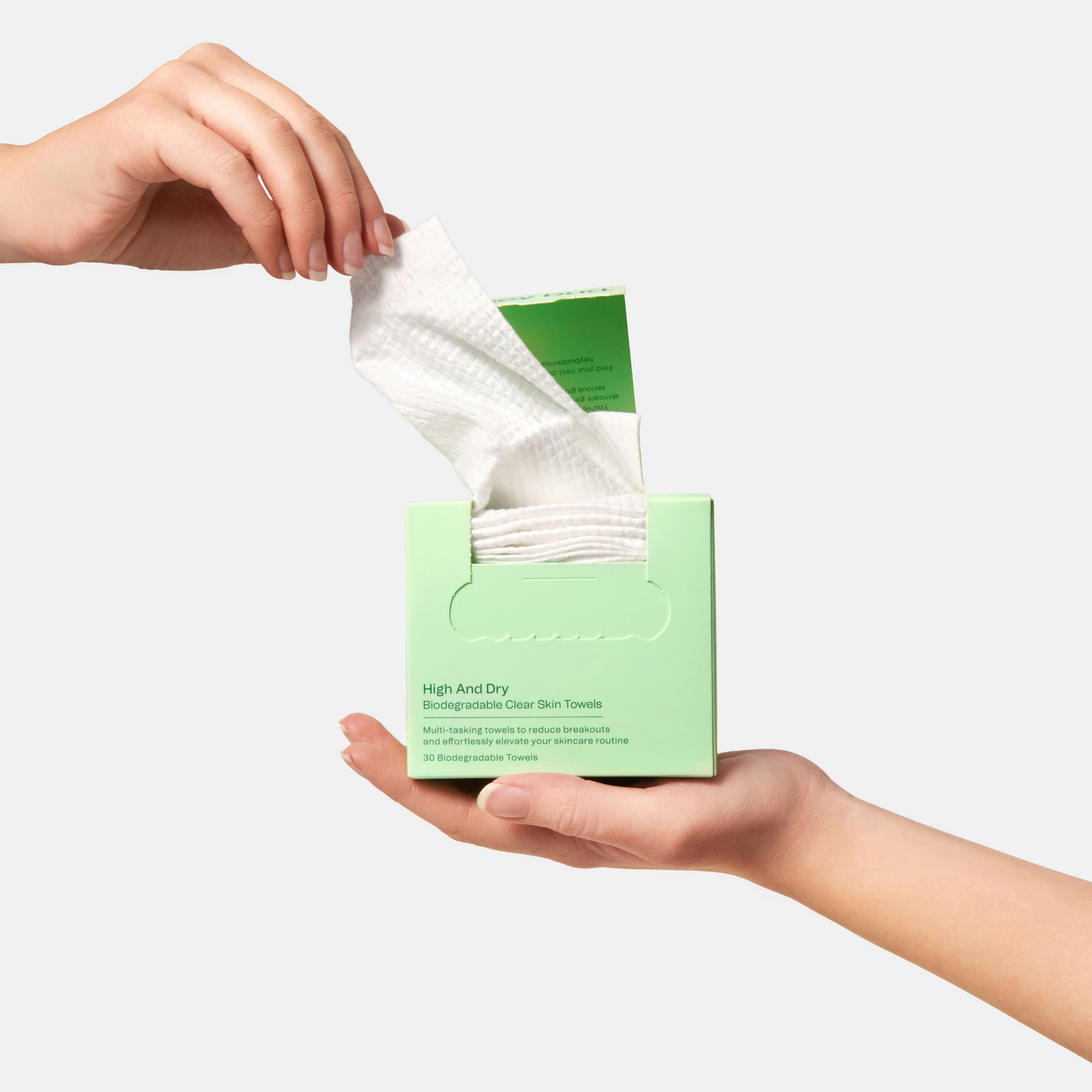 Biodegradable Clear Skin Towels