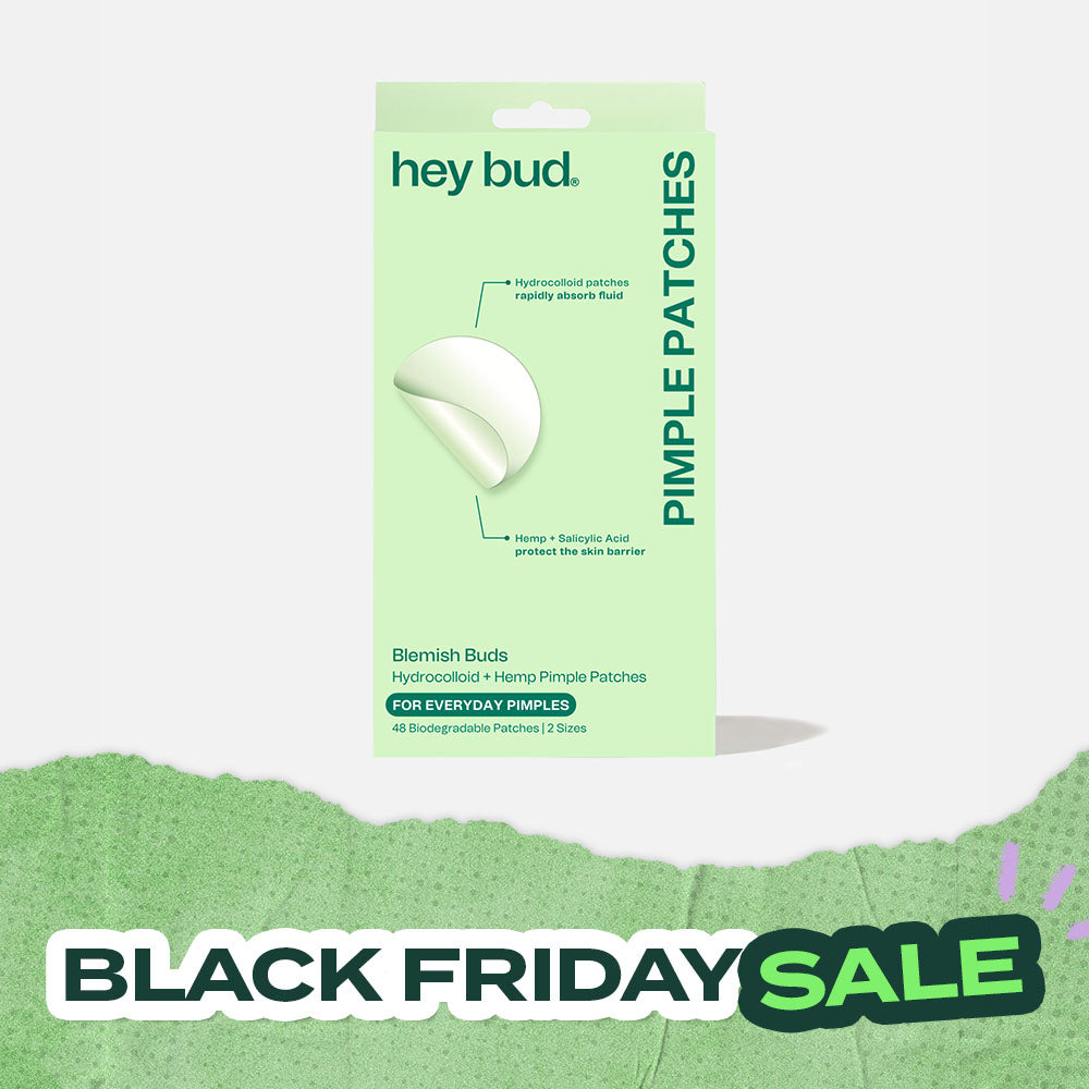 Hydrocolloid + Hemp Pimple Patches