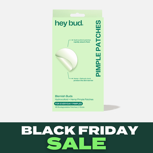 Hydrocolloid + Hemp Pimple Patches